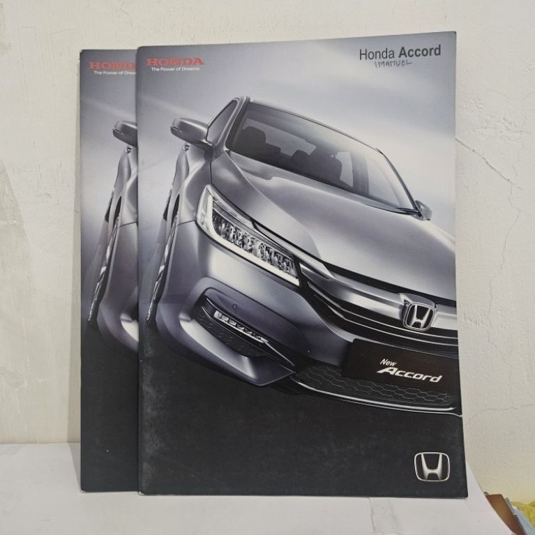 brosur katalog mobil honda accord 2018 buku booklet