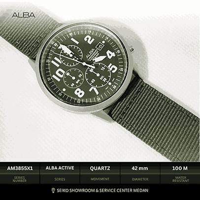 Alba Active AM3855 Chronograph Quartz