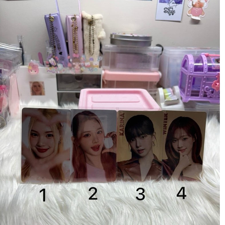 Photocard Official Juun, A-na, Karina, Winter