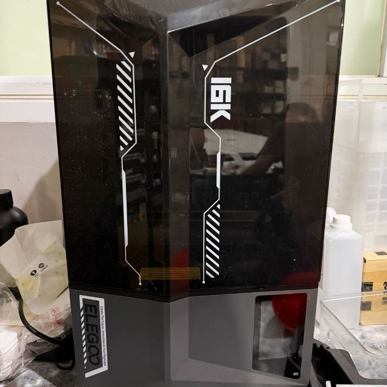 (BEKAS) ELEGOO Saturn 4 Ultra 16K NEW MSLA 10 inch Mono LCD 3D Printer Resin with Ai Camera