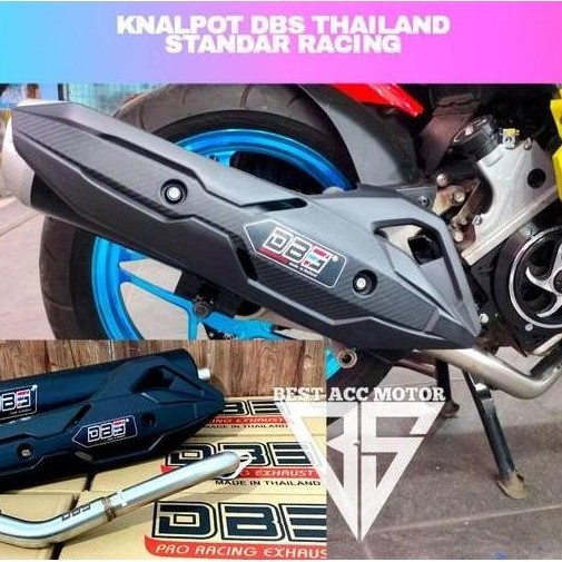 Knalpot dbs knalpot standar racing DBS THAILAND ORIGINAL KNALPOT DBS MATIC VARIO125 150 160 BEAT OLD