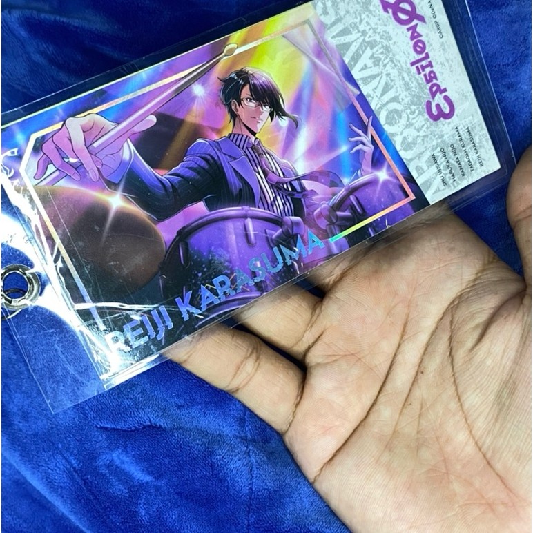 Merchandise official ARGONAVIS Reiji Karasuma, sang drummer dari band epsilon (Epsilon Phi)