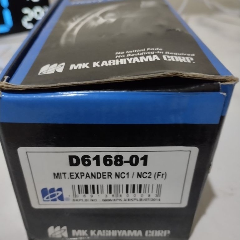 BRAKE PAD KAMPAS REM DEPAN EXPANDER XPANDER ALL NEW LIVINA MK KASHIYAMA