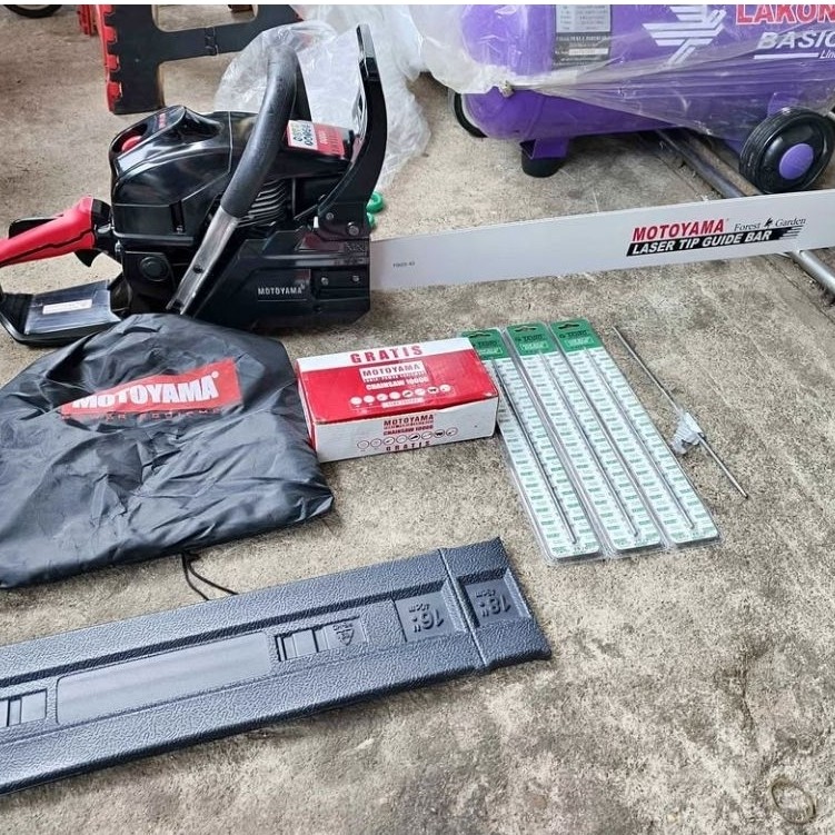 CHAINSAW MOTOYAMA BAR BAJA 26 inc/ motoyama chainsaw
