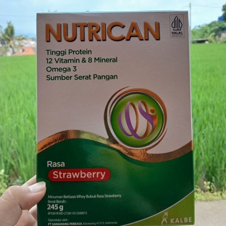 Nutrican Susu Supplement Rasa Stroberi