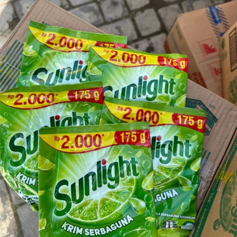 (ISI 15 PCS) SUNLIGHT CREAM COLEK KEMASAN 2000