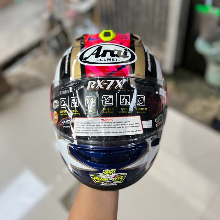 Arai Rx7x Kevin Schwantz