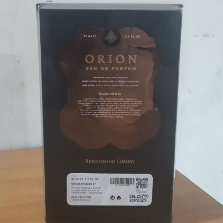 Parfum Velixir Orion 35ml&100ml (BNIB)