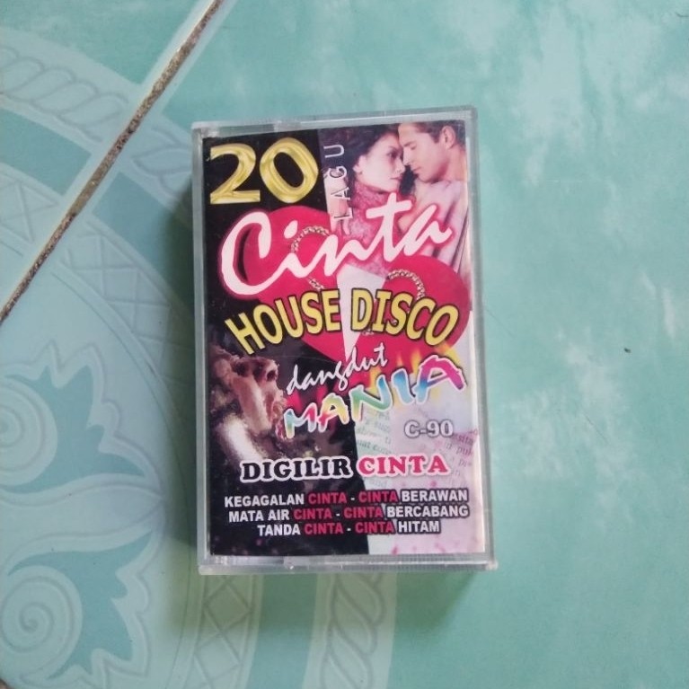 Kaset 20 dangdut mania house Dangdut cinta