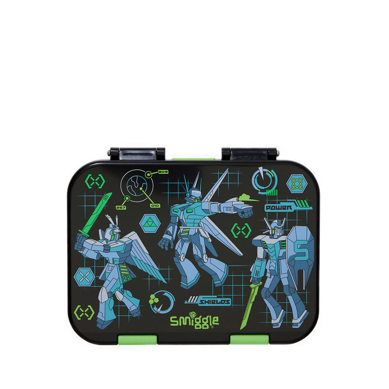 Smiggle Weekend Small Bento Lunchbox - IGL459638BLK