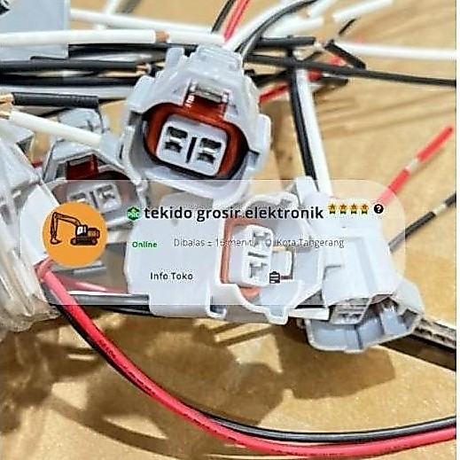 Socket Scv Valve Supply Pump Sk200-8 Baru