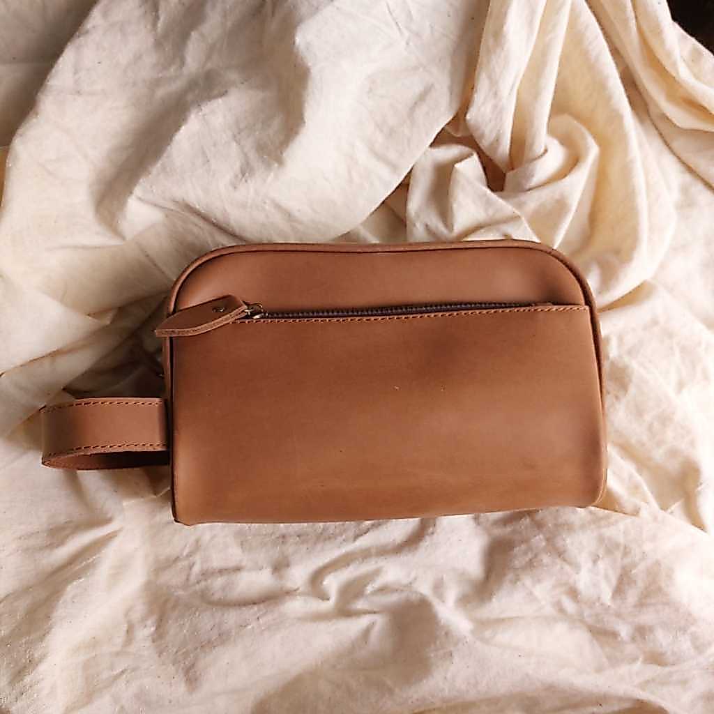 Men Handbag Premium Leather / Pouch Clutch Kulit Sapi