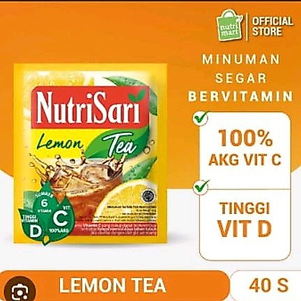 Nutrisari Lemon Tea 40 sachet