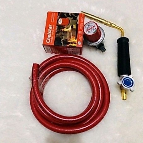 TERNASTORE Alat las mini lengkap bahan bakar LPG / gas touch kepala heating import komplit