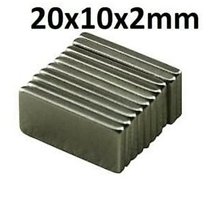 Magnet Neodymium Kotak Super Kuat 20x10x2mm