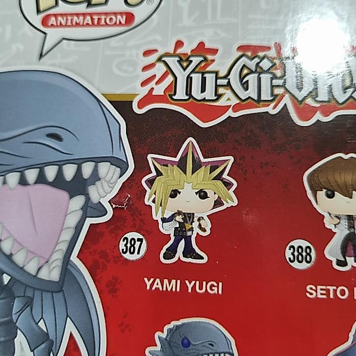 HOT SALE FUNKO POP ANIMATION - YU-GI-OH - BLUE EYES WHITE DRAGON 389 TERMURAH
