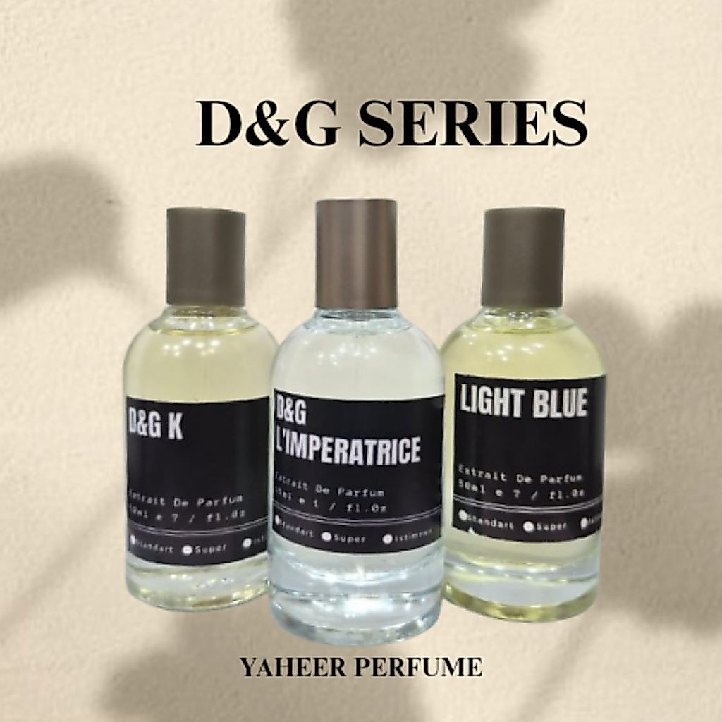YAHEER PARFUM DNG LIGHTT BLUE DNG L'IMPERATRICE DNG K Murah Tahan Lama