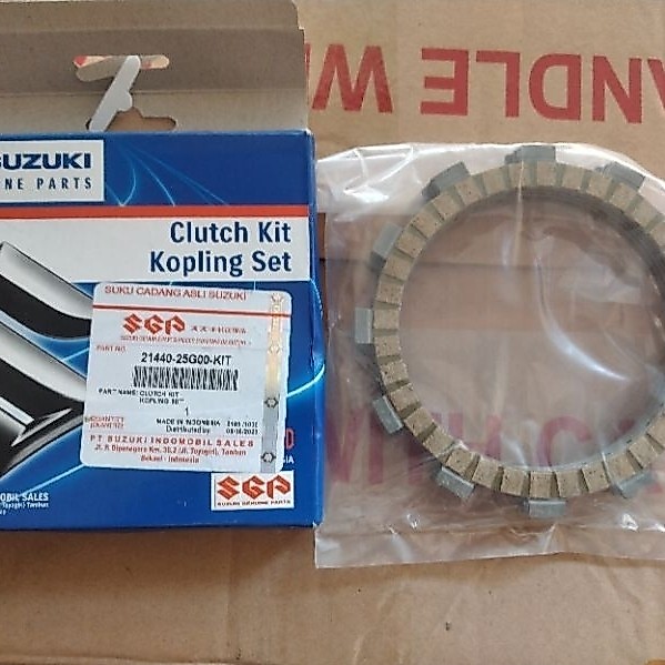 5 PCS SATU SET KAMPAS KOPLING SUZUKI SATRIA FU 150 KARBU PNP SUZUKI TS 125 RGR 150 ORIGINAL SGP 2144