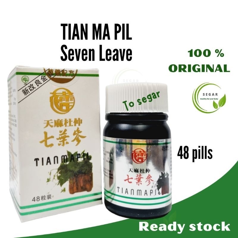 yasmin_jaya112 KUALITAS OKE  Tian Ma Pil Seven Leaves Ginseng Original BPOM yasmin_jaya112