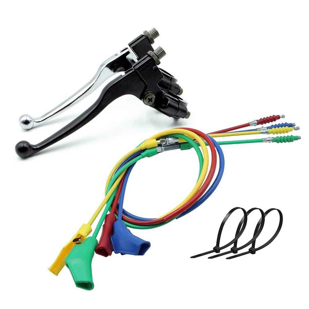 Motorcycle 7/8'' 22mm Left Clut Lever Handlebar 39" Clut Cable For 50cc 70cc 90cc 110cc 125cc Tao Ta