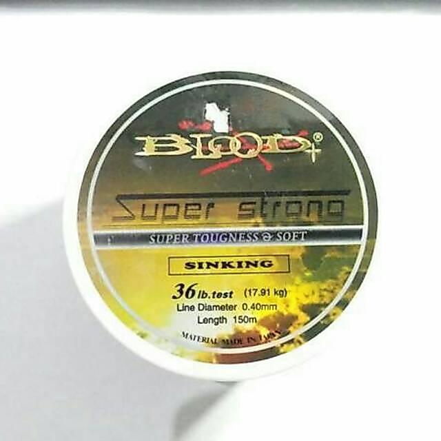 SENAR BLOOD SUPER STRONG 150M