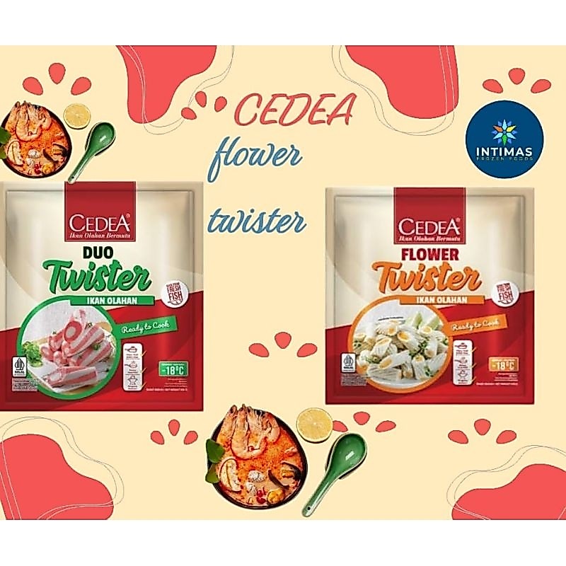 Cedea Duo Twister & Cedea Flower Twister
