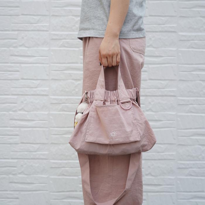 Nylon Crossbody Tas Selempang Tas Trend Korea Thailand Bkk Y2k Hangout Dumpling Bag Tas Wanita Bahu 