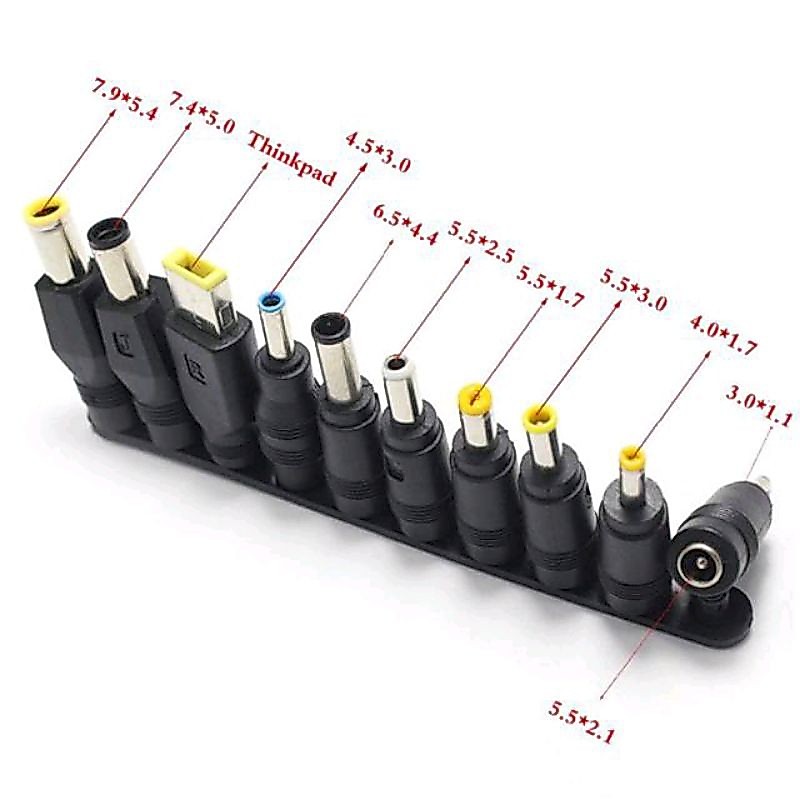 Universal DC converter adaptor adapter Jack power charger USB laptop