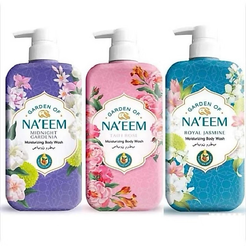 TERMURAH NAEEM BODY WASH 480ML BOTOL PUMP / NA’EEM / NAEM BOTOL JUMBO BESAR