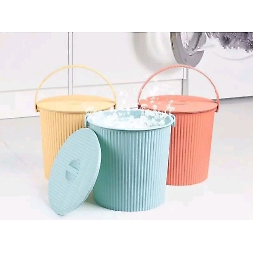 N5 Ember Minimalis/ Ember Tutup Salur 10L Ember Salur Fino
