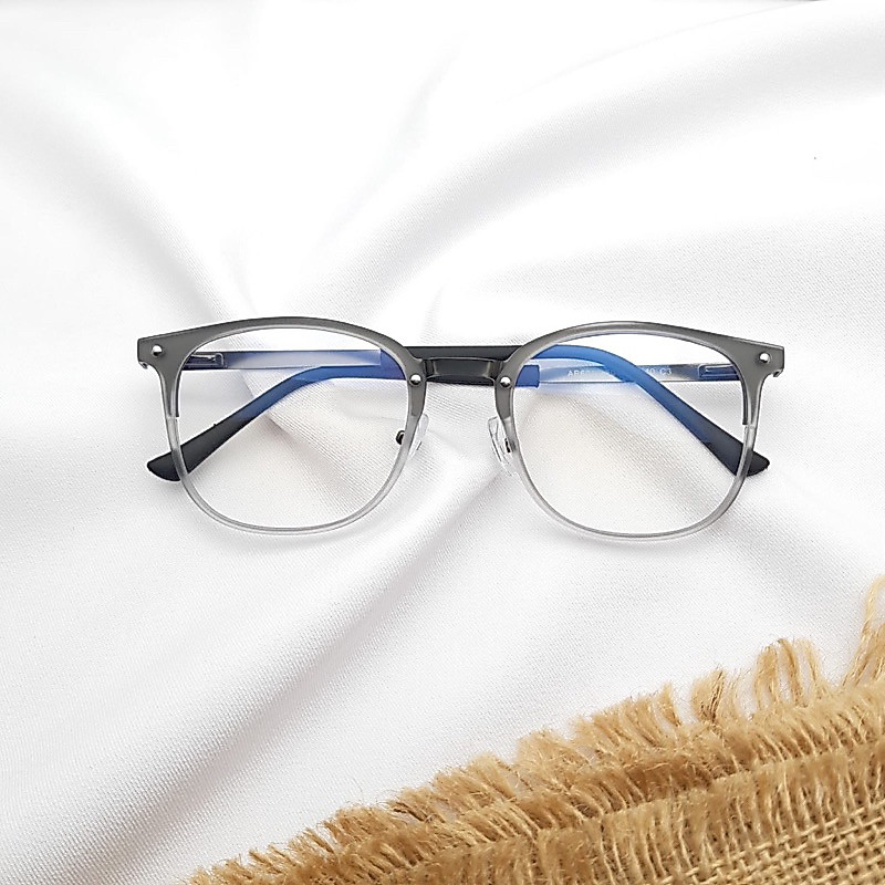 Frame Kacamata Kode Jhon Bluechromic Photocromic Anti Blueray AB6011