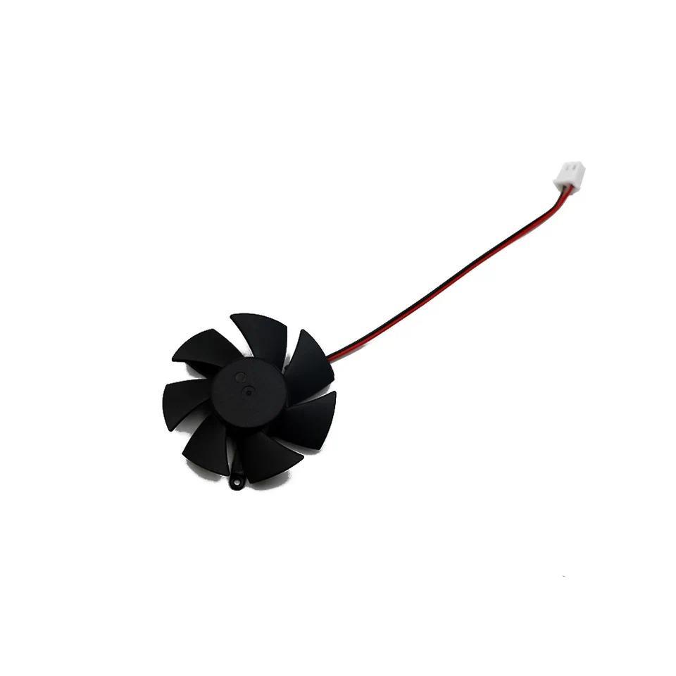 Diameter 45mm 2pin R5 230 R7 250 R7 240 GPU VGA cooler graphics Card cooling Fan For XFX R7-240/250 