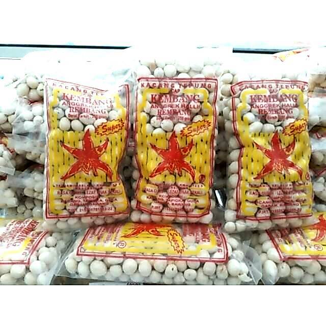 Kacang Atom | Kacang Bandung | Ceriping Pisang Manis 250G  Cap KEMBANG ANGGREK KHAS REMBANG