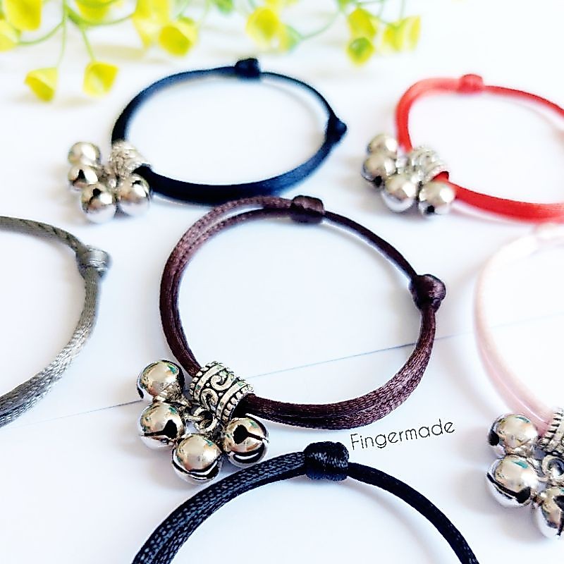 Best Sale Fingermade Gelang Kaki Anak Bayi Tali Polos Kerincing
