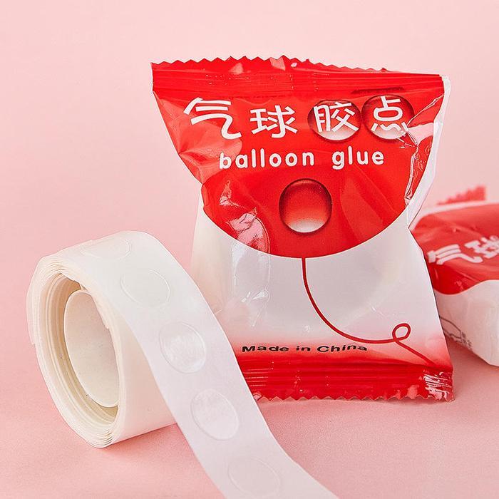 Lem Balon / balon glue latex foil Dinding Gel - Lem, Standar