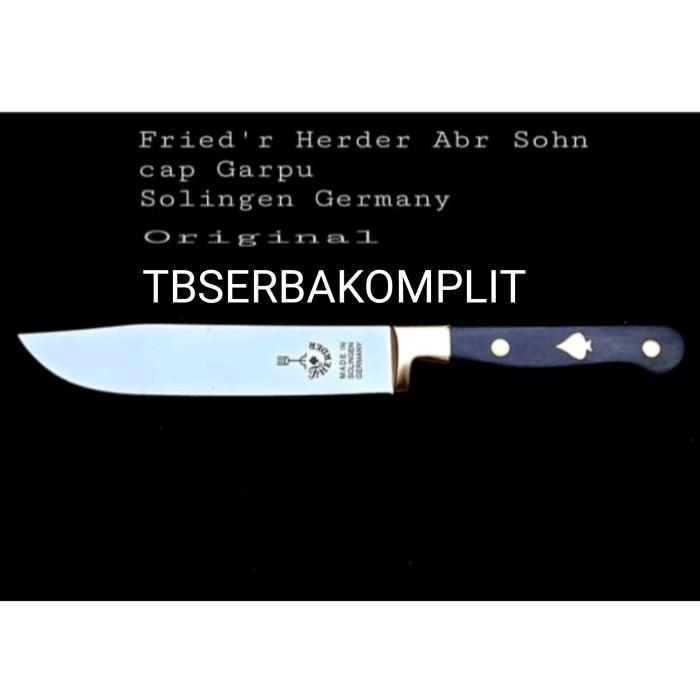Pisau cap Garpu 6in Original made in Solingen Germany 8159 Knife 6" 6 inch Fried'r Herder ABR Sohn c