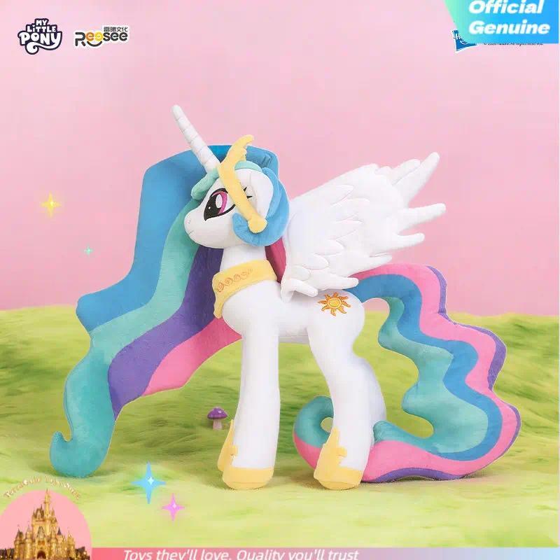 Genuine My Little Pony Plush Toys Princess Celestia Princess Luna Action Figure Stuffed Doll Large S