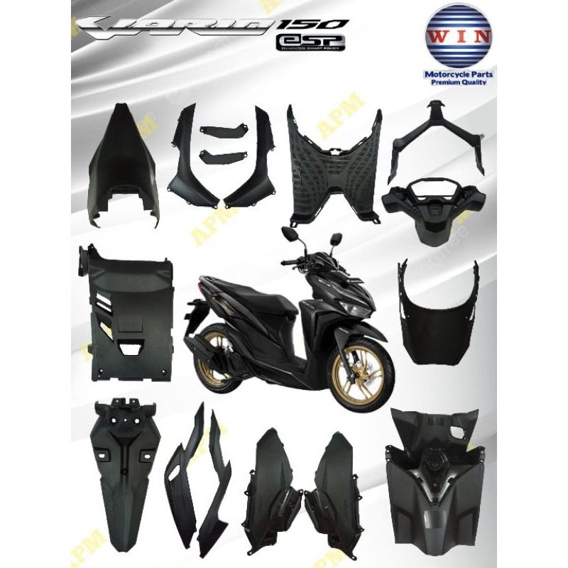 WIN -  Paket Bodi Body Kasar Vario 125 150 Led New 2018-2022 ( K59J ( GEN 1 )) | COVER BODY KASAR HO