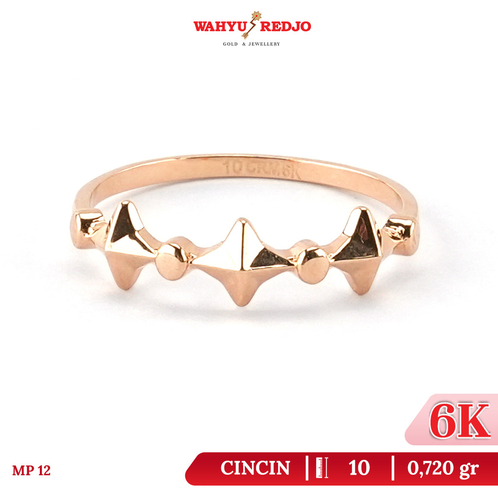 Cincin Emas Kadar 6K Wahyu Redjo CC-6K 31619934