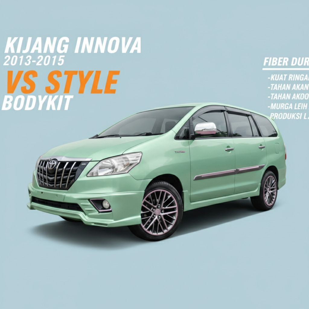 body kit kijang innova 2013 2014 2015 body kit innova vs style