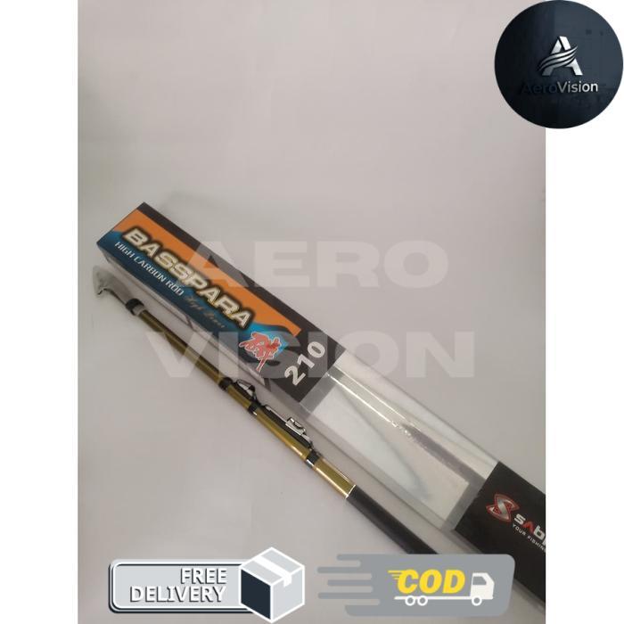 Joran Tegek Kolong Sabpolo Basspara 210 Carbon - 450