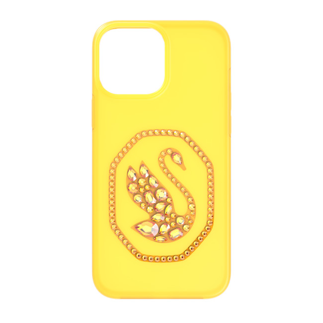 Swarovski - Smartphone case, Swan, iPhone 13 Pro Max, Yellow