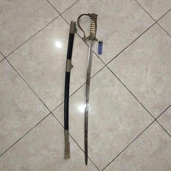 barang langka unik antik pedang antik gagang gding atau tlang warisan
