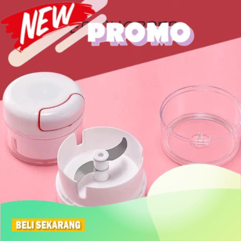 Chopper Tangan Mini Manual / Blender Mini Chopper Bumbu Halus / Mini Chopper Penghalus Bumbu Dapur