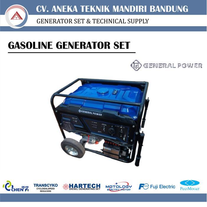 GENERAL POWER GASOLINE GENERATOR SET / GENSET BENSIN / GENSET MURAH / GENSET RUMAH / GENERAL GENSET 