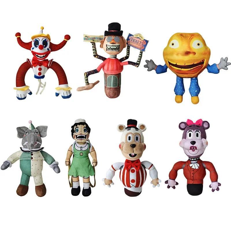 25CM Secret of the Mimic FNAF Game Joker Plush Doll Toy Cartoon Cute Soft Clown Room Decoration Plus