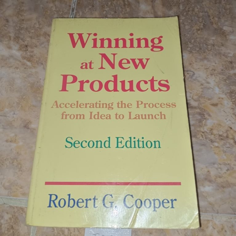 Buku Winning at New Products - Robert G Second edition