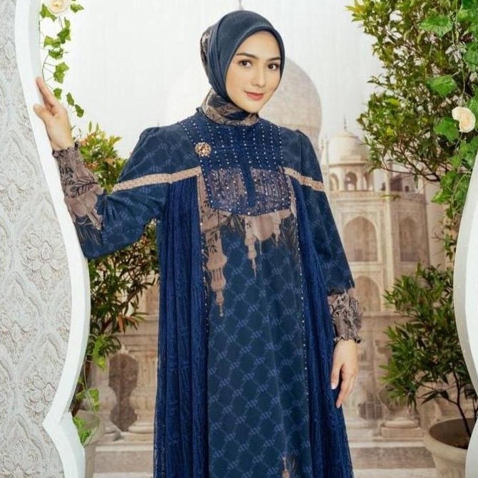 MURAH LEBAY Alcavella - Mayesha Dress | Baju Gamis Wanita Muslim Maxi Airflow MURAH LEBAY