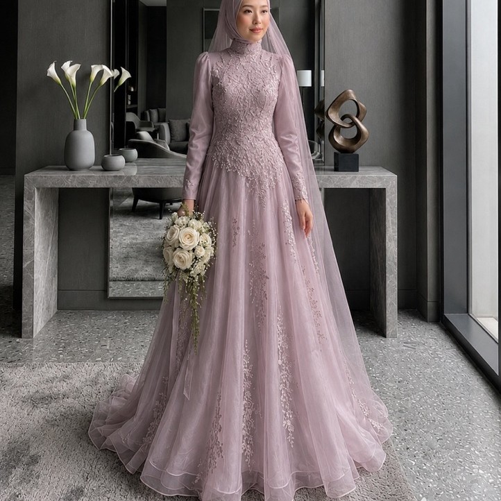 gaun pengantin malasyia melayu gaun walimah gaun akad gaun pengantin syari gaun syari gaun walimah s