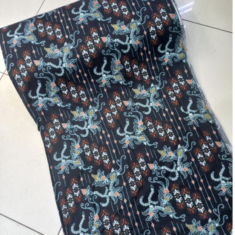 bahan batik katun Premium / batik katun meteran / batik katun motif burung